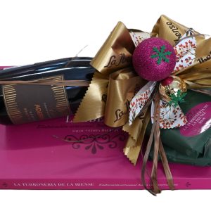 CAJA PASTELERIA + 2 BARRAS + CAVA