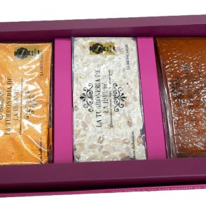 CAJA TURRÓN 3 BARRAS 300 GR.